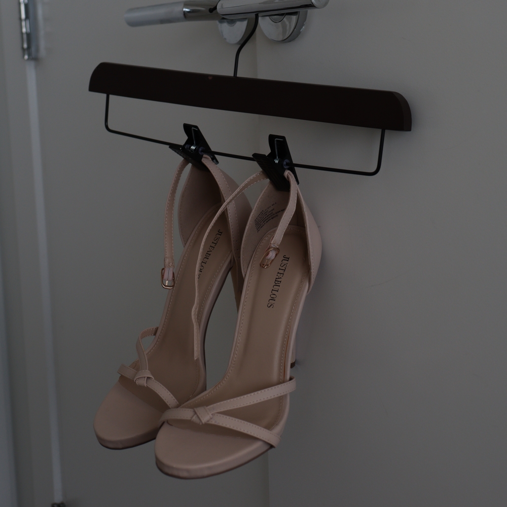 JustFab Women's Nude Heels